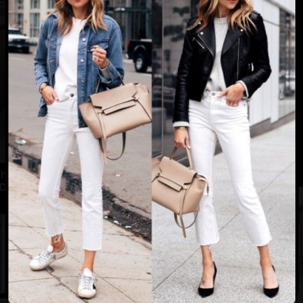 J Crew Billie Demi Boot Crop Jeans with Frayed Hem